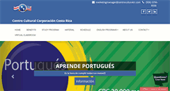Desktop Screenshot of centroculturalcr.com